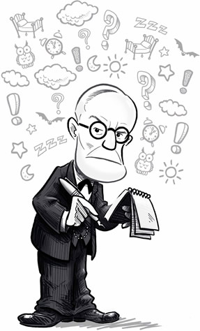 Freud book Illustration